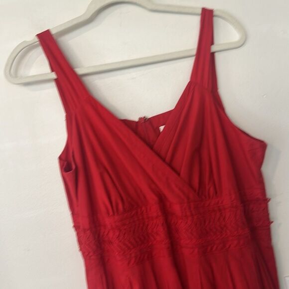 Coldwater Creek Red Maxi Dress 16 - Picture 2 of 9